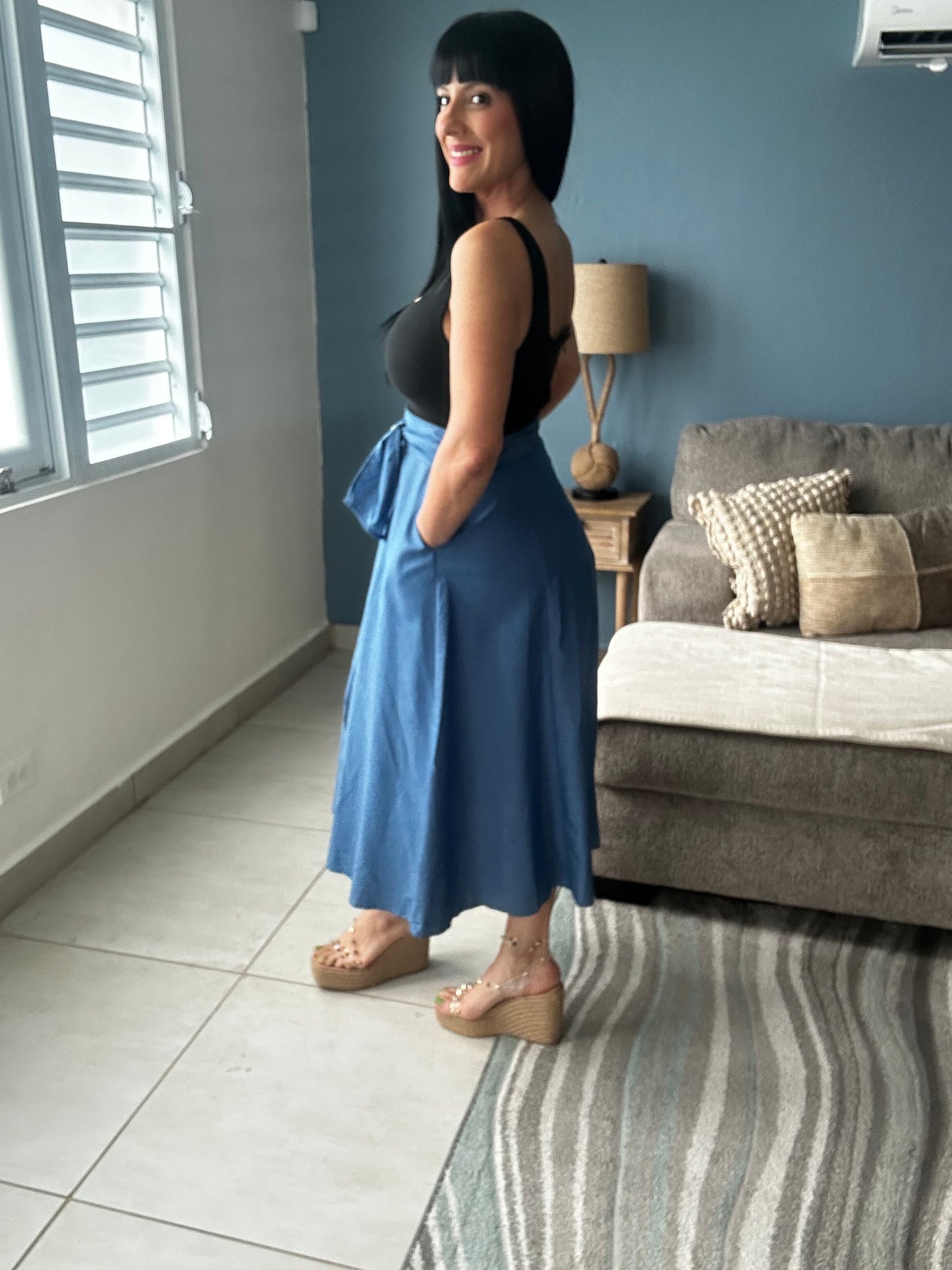 Cecilia Denim Dress