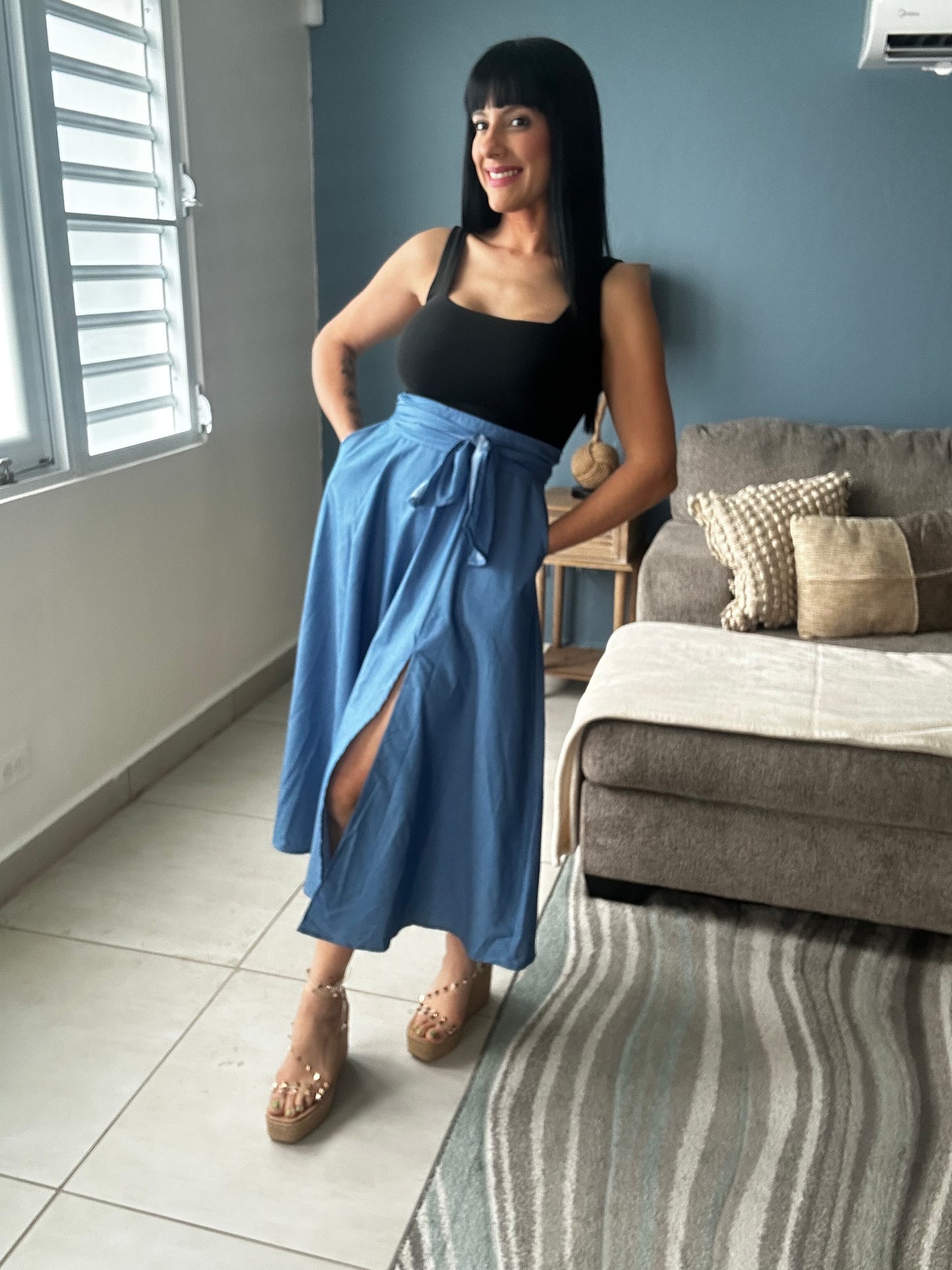 Cecilia Denim Dress
