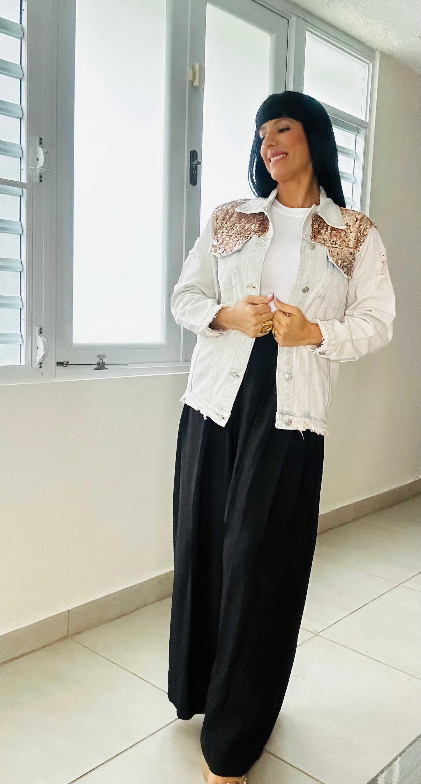 Elara Sequins Jacket